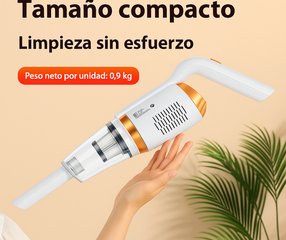 Aspiradora CleanPro 2 en 1 – Limpieza sin esfuerzo y sin cables